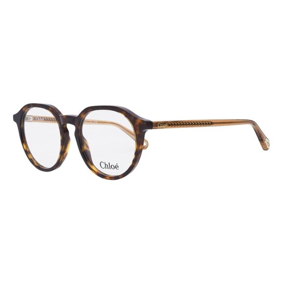 NEW CHLOE EYEGLASSES HAVANA WOMEN EYEWEAR CHLOE CH0012O 008 - Picture 1 of 3